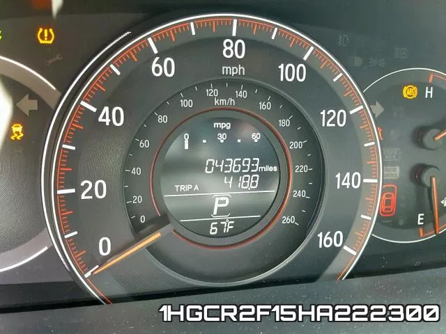 1HGCR2F15HA222300 фото 9