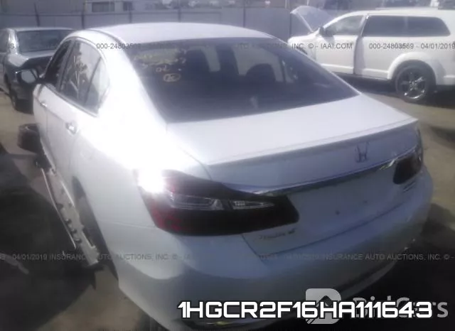 1HGCR2F16HA111643 фото 4