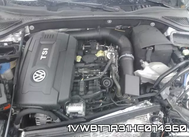 1VWBT7A31HC074360 фото 2