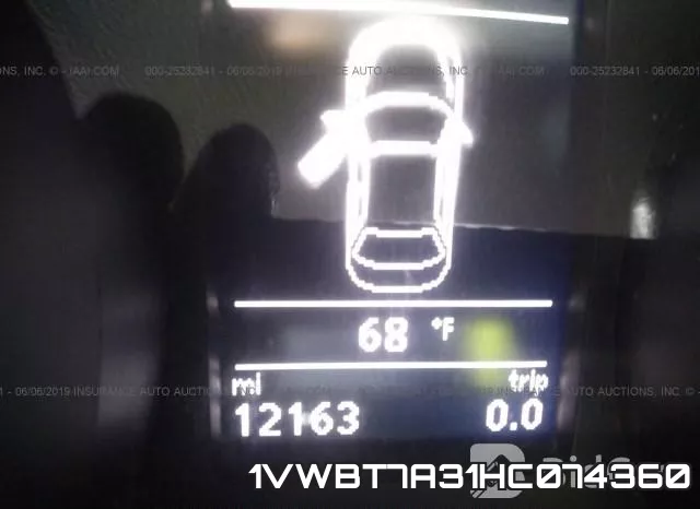 1VWBT7A31HC074360 фото 8
