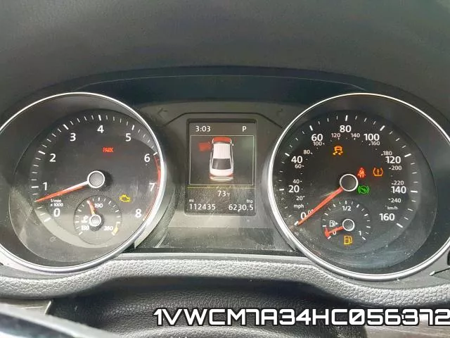 1VWCM7A34HC056372 фото 8