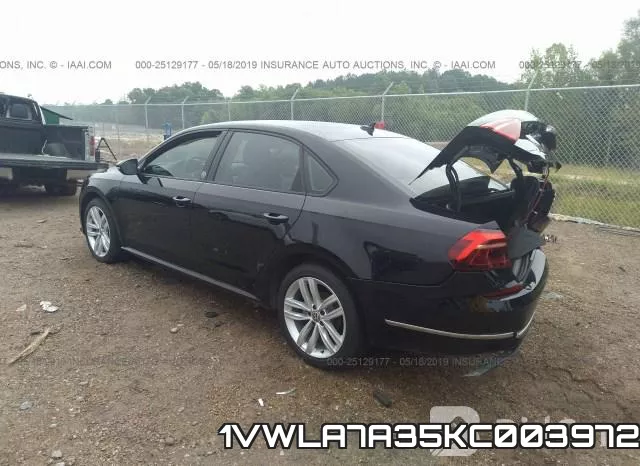 1VWLA7A35KC003972 фото 4