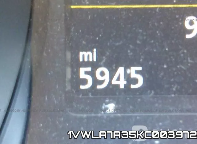1VWLA7A35KC003972 фото 8