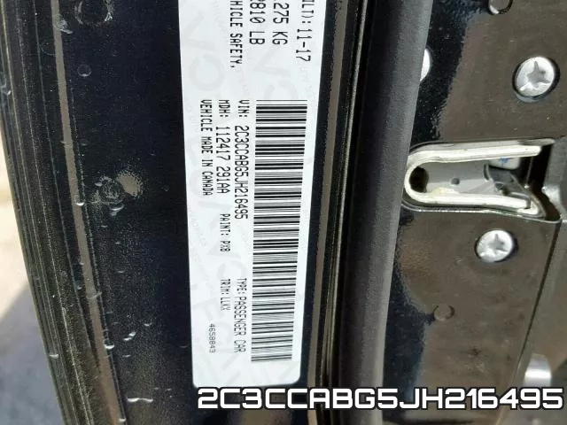 2C3CCABG5JH216495 фото 2