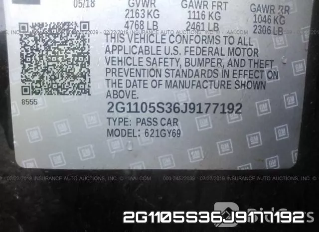 2G1105S36J9177192 фото 10