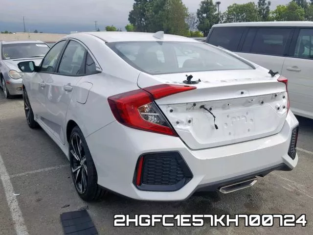 2HGFC1E57KH700724 фото 4