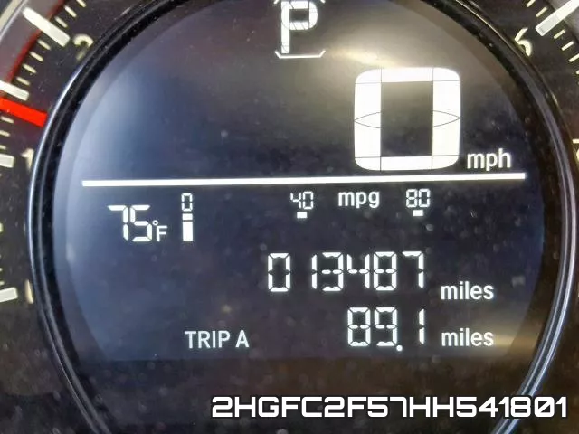 2HGFC2F57HH541801 фото 9
