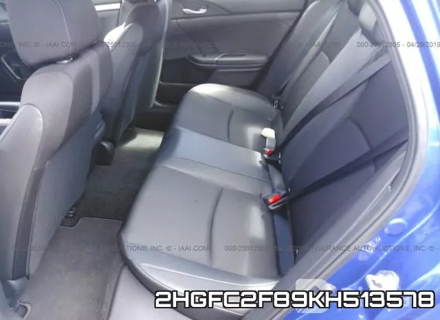 2HGFC2F89KH513578 фото 9