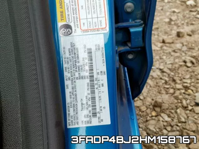 3FADP4BJ2HM158767 фото 2