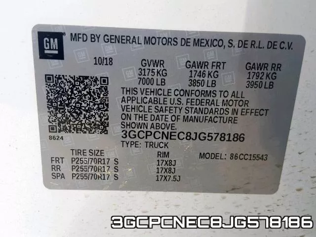 3GCPCNEC8JG578186 фото 2
