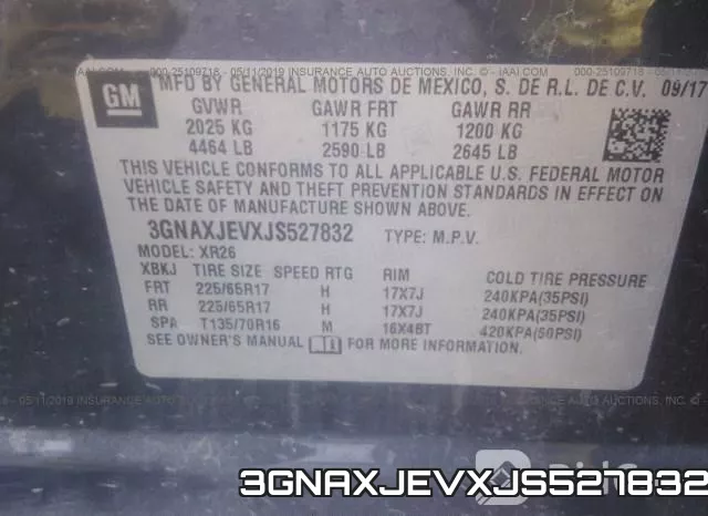 3GNAXJEVXJS527832 фото 10