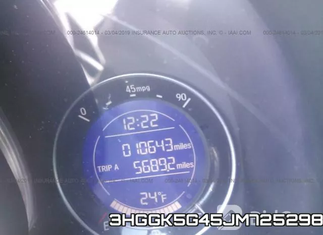 3HGGK5G45JM725298 фото 8