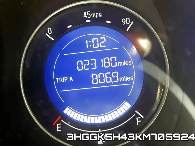 3HGGK5H43KM705924 фото 9
