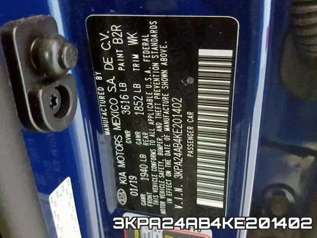 3KPA24AB4KE201402 фото 2