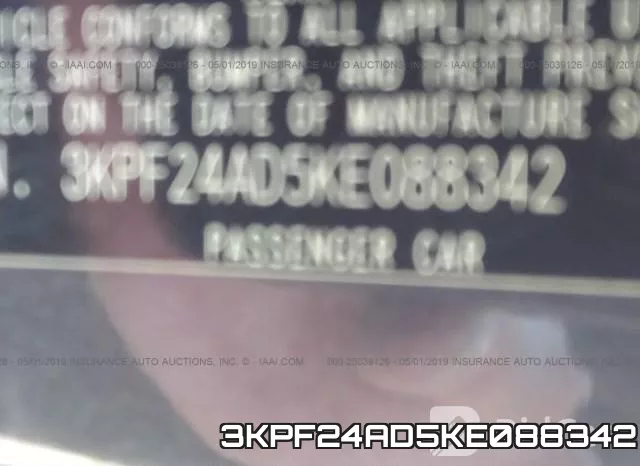 3KPF24AD5KE088342 фото 10