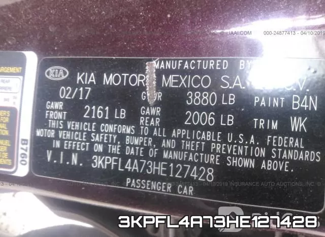 3KPFL4A73HE127428 фото 10