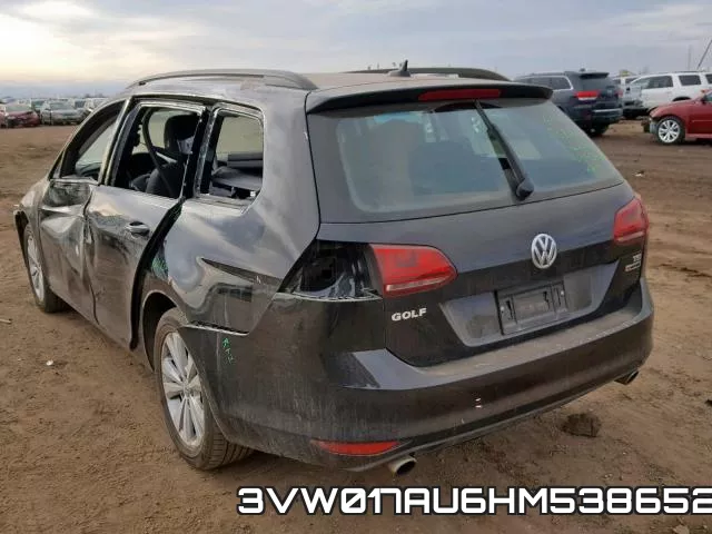 3VW017AU6HM538652 фото 4