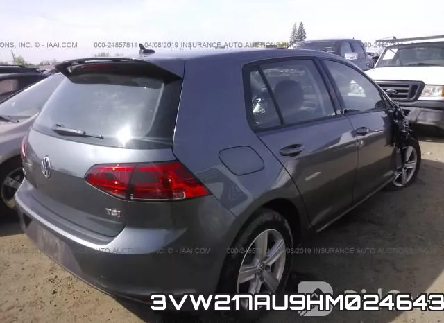 3VW217AU9HM024643 фото 5