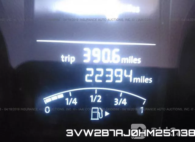3VW2B7AJ0HM251738 фото 8
