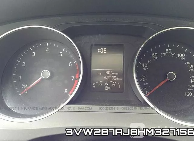 3VW2B7AJ8HM327156 фото 8