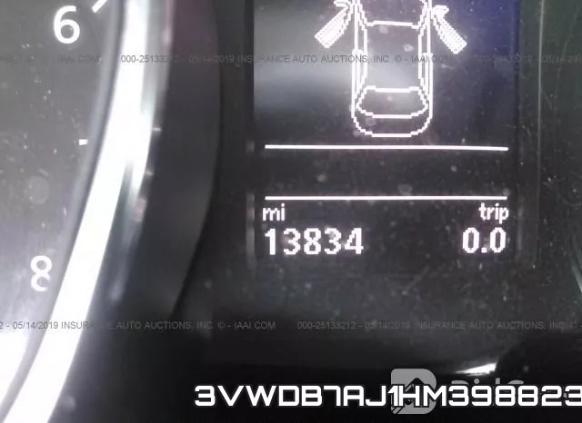 3VWDB7AJ1HM398823 фото 8