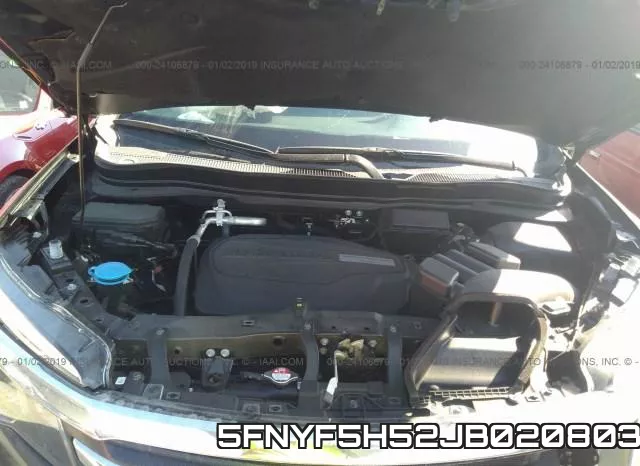 5FNYF5H52JB020803 фото 2