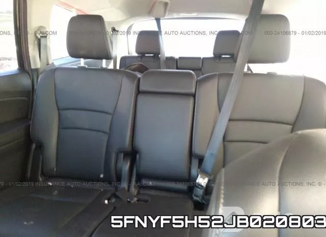 5FNYF5H52JB020803 фото 9