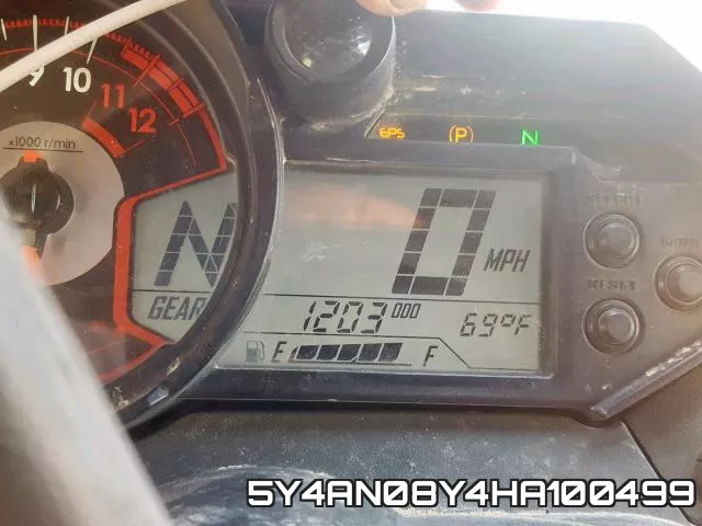 5Y4AN08Y4HA100499 фото 9