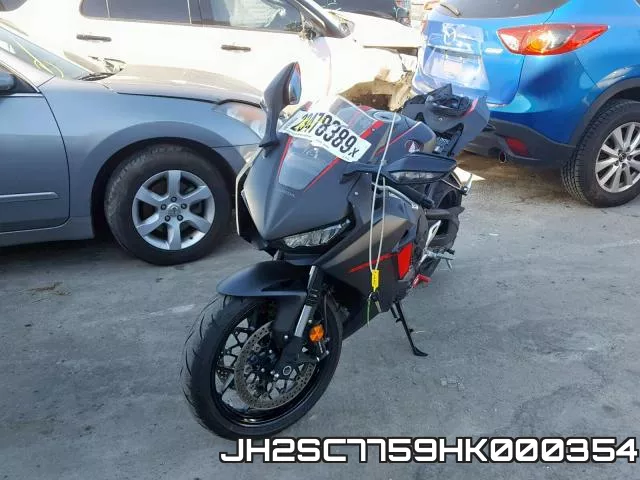 JH2SC7759HK000354 фото 3