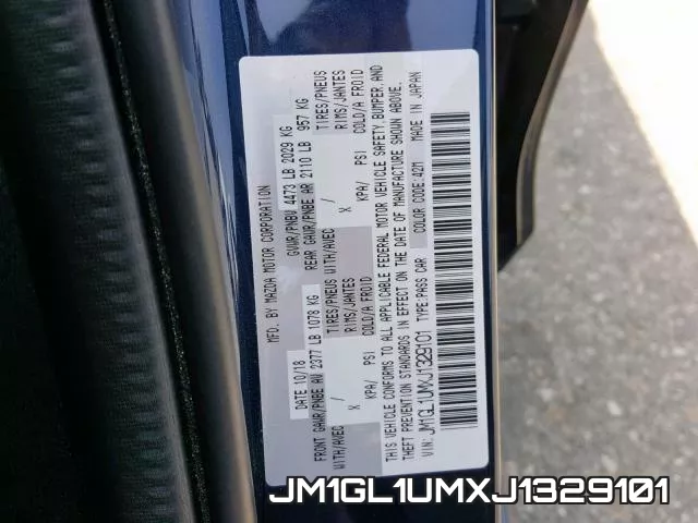 JM1GL1UMXJ1329101 фото 2
