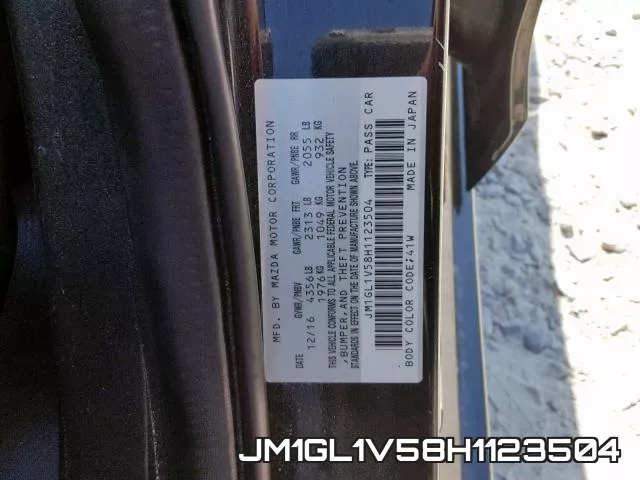 JM1GL1V58H1123504 фото 2