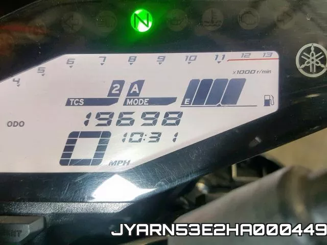 JYARN53E2HA000449 фото 9