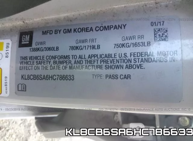 KL8CB6SA6HC786633 фото 10