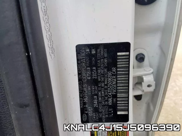 KNALC4J15J5096390 фото 2