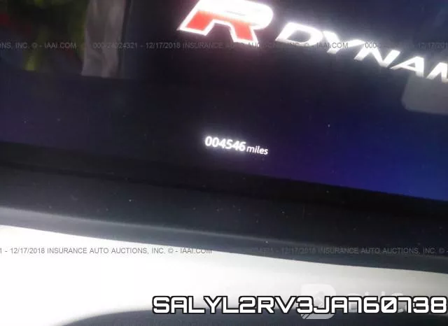 SALYL2RV3JA760738 фото 8