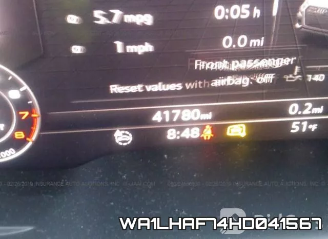 WA1LHAF74HD041567 фото 8