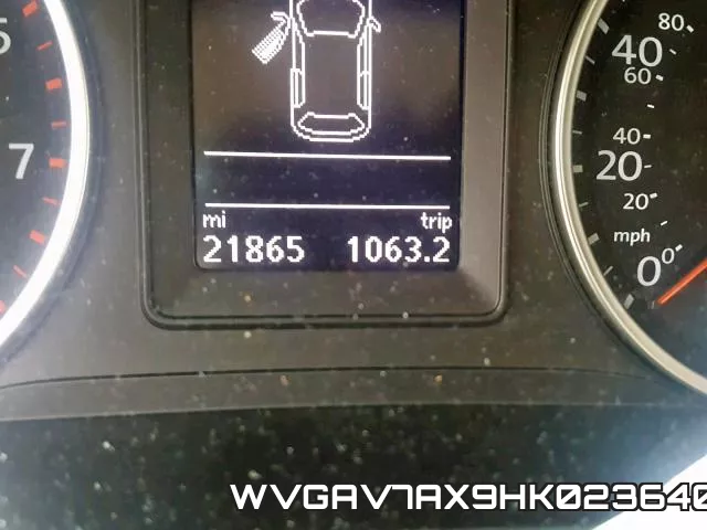 WVGAV7AX9HK023640 фото 9