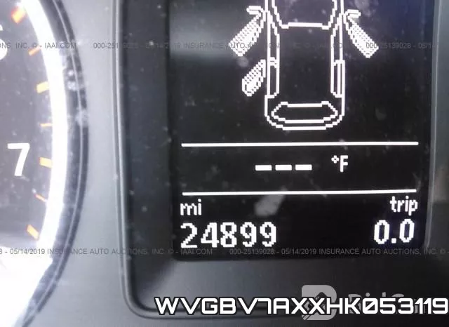 WVGBV7AXXHK053119 фото 8