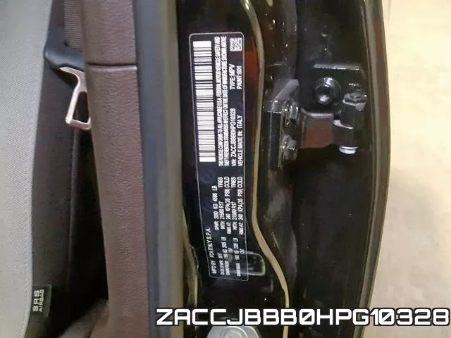 ZACCJBBB0HPG10328 фото 2
