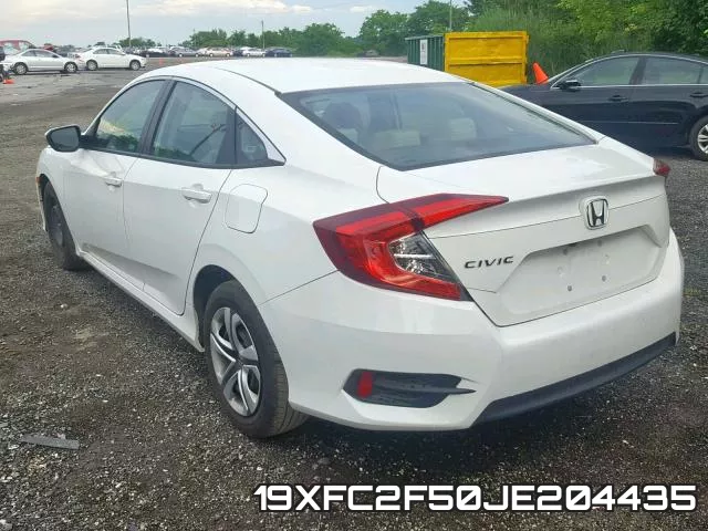 19XFC2F50JE204435 фото 4
