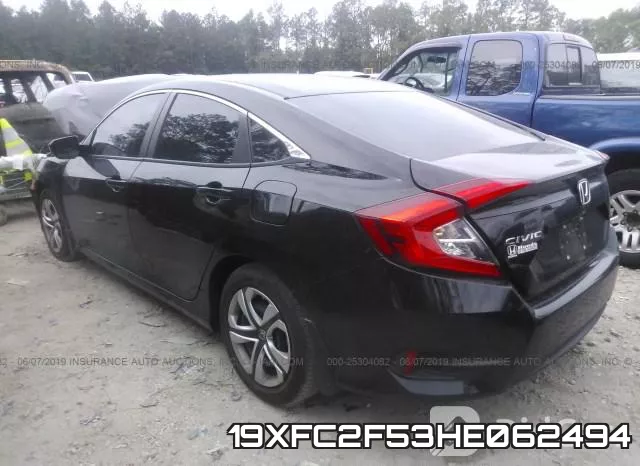 19XFC2F53HE062494 фото 4