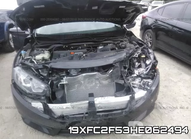 19XFC2F53HE062494 фото 7