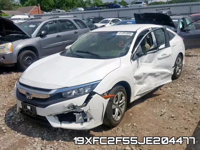 19XFC2F55JE204477 фото 3