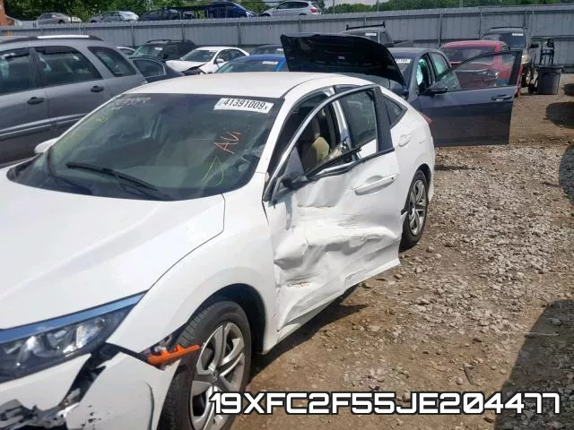 19XFC2F55JE204477 фото 10