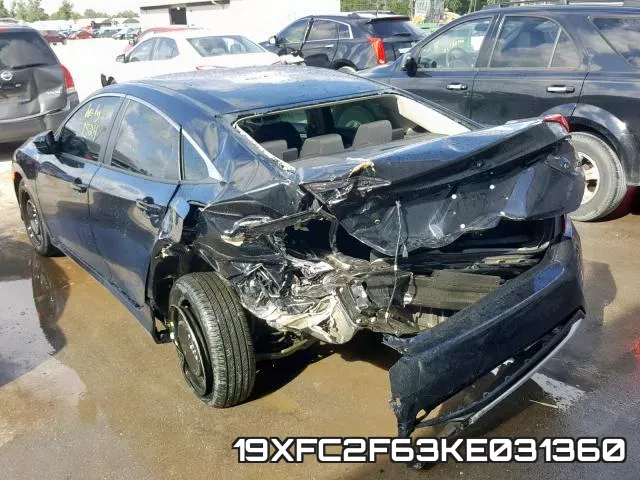 19XFC2F63KE031360 фото 4
