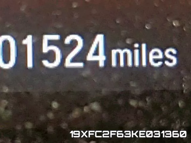 19XFC2F63KE031360 фото 9