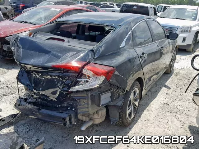 19XFC2F64KE016804 фото 5