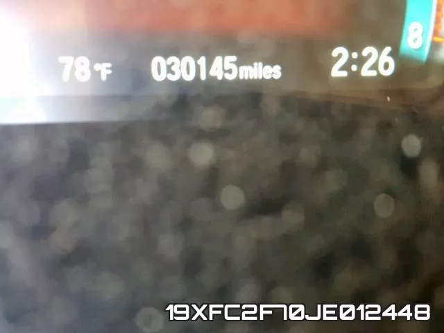 19XFC2F70JE012448 фото 9
