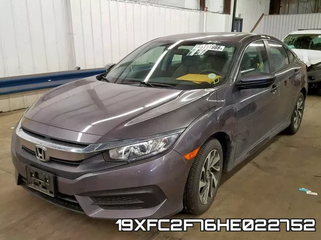 19XFC2F76HE022752 фото 3