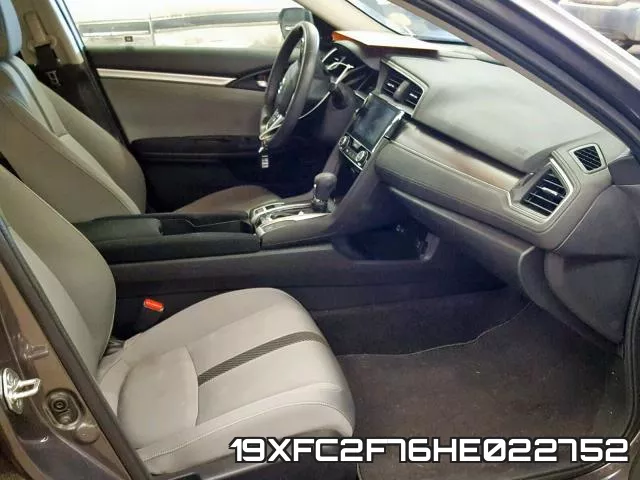 19XFC2F76HE022752 фото 6